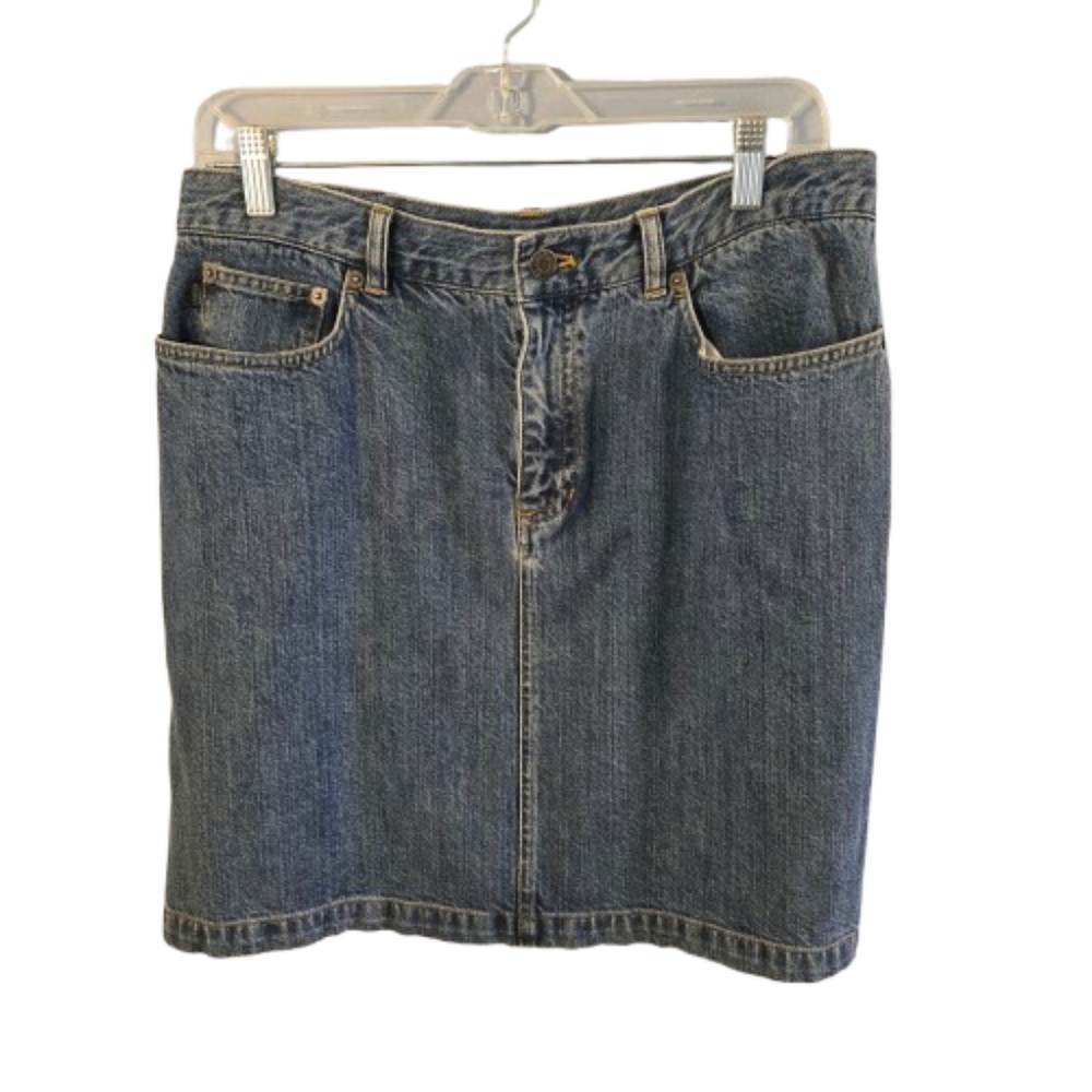 Lauren Jeans Co. Denim Skirt